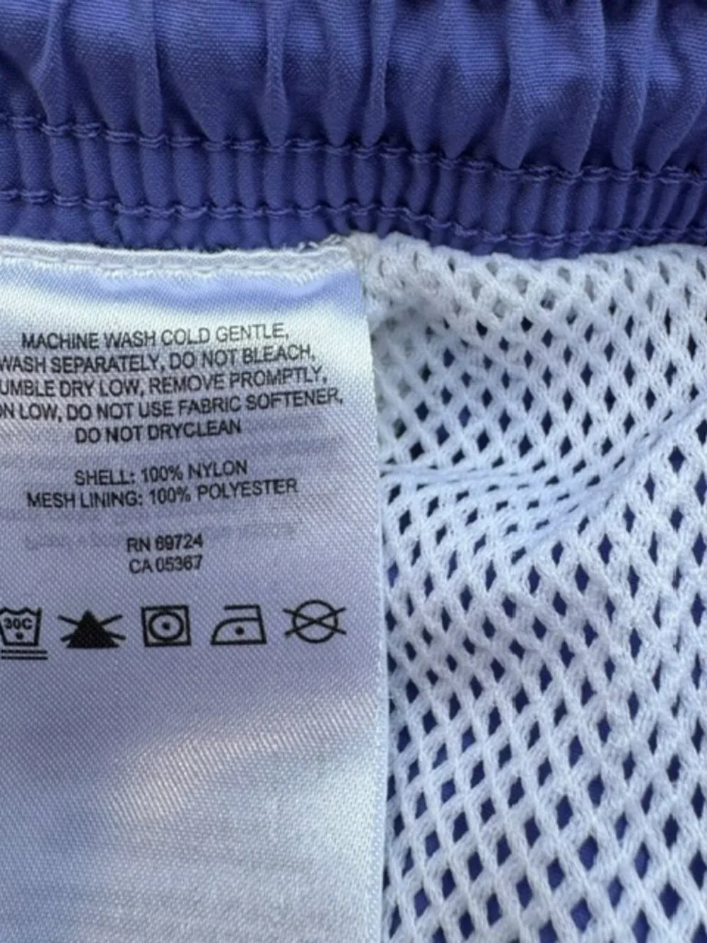 Columbia PFG Men's Royal Blue Omni-Shade Water Shorts Size M